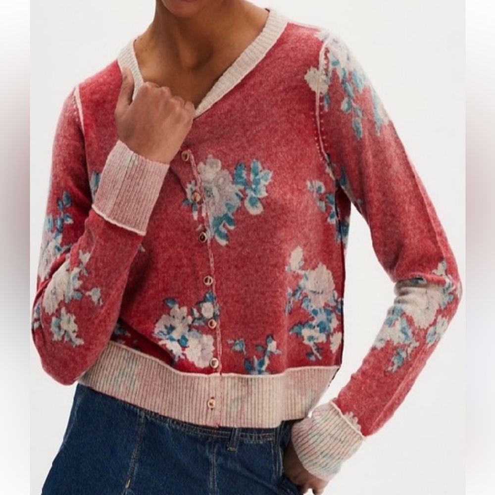 Free people Nocturnal Cashmere Cardigan